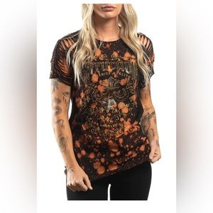 Affliction T-shirt, women